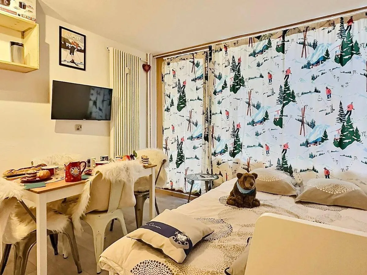 Apartamento Studio Cabine Cosy A Tignes Avec Balcon, Proche Pistes Et Commerces. Wifi Inclus. - Fr-1-411-905 Francia
