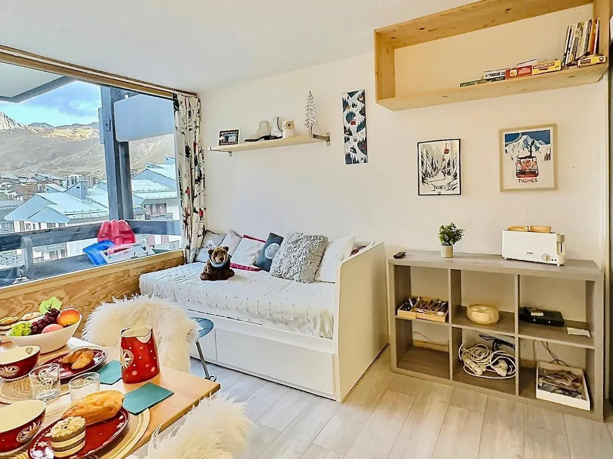 Apartamento Studio Cabine Cosy A Tignes Avec Balcon, Proche Pistes Et Commerces. Wifi Inclus. - Fr-1-411-905