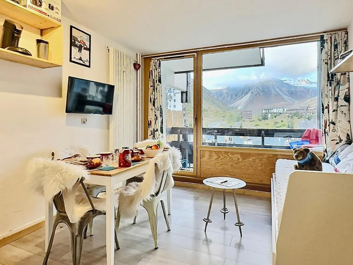 Studio Cabine Cosy A Tignes Avec Balcon, Proche Pistes Et Commerces. Wifi Inclus. - Fr-1-411-905 0*,  Francia